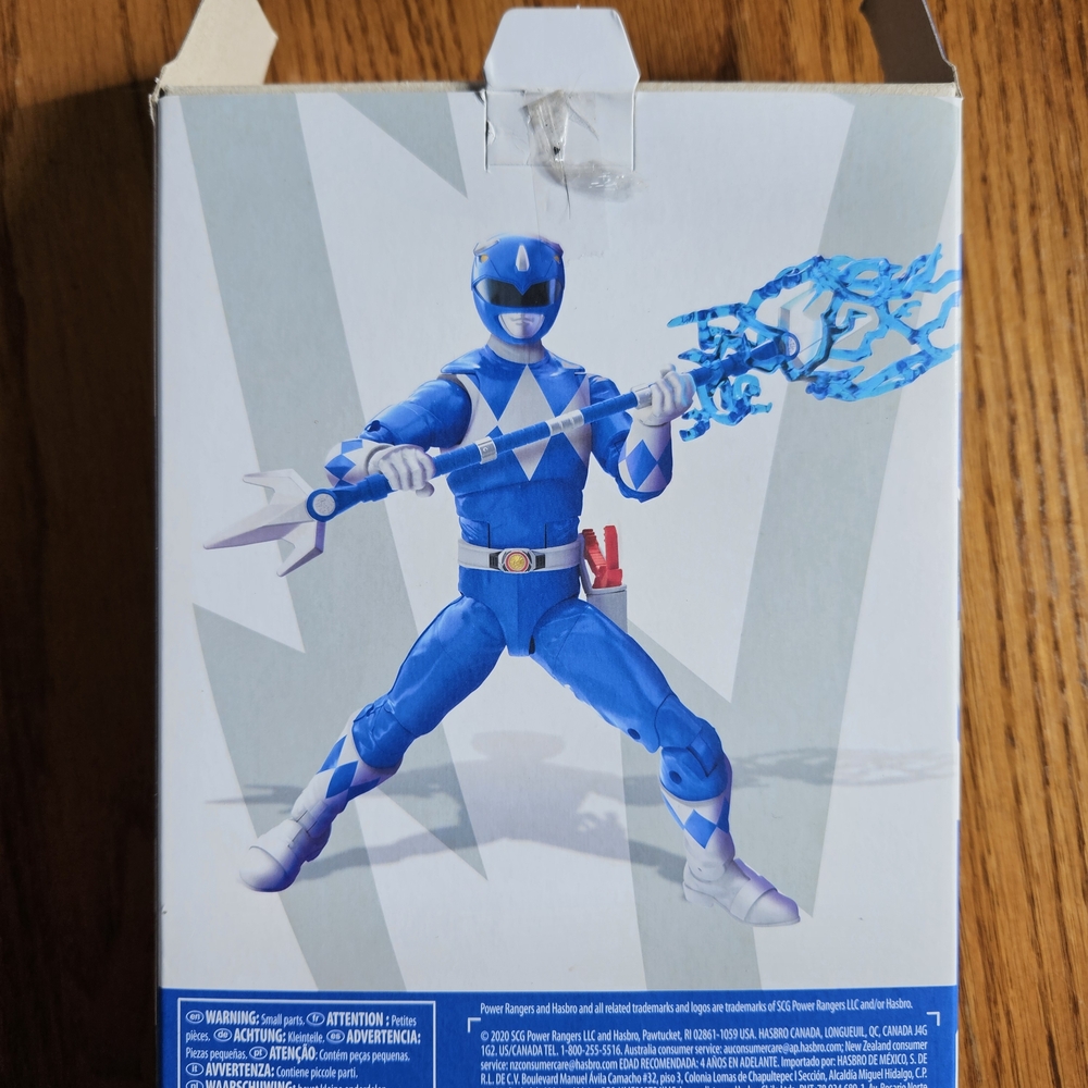 Power Rangers Lightning Collection Blue Ranger Figure - Picture 3 of 3